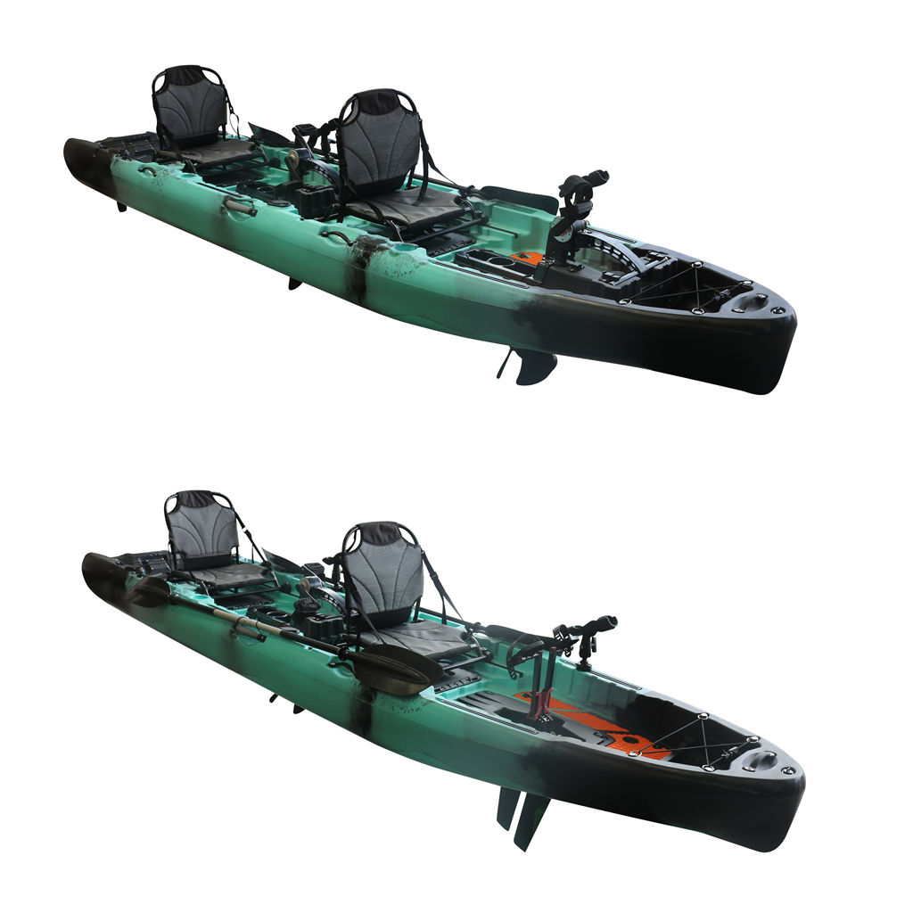 New Arrival 14FT 2-Person Peda - Fishing Kayak Pedal Drive ulasan dan harga