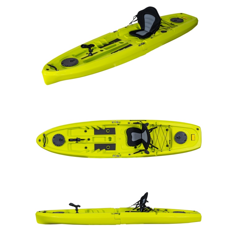 LSF Novel 3.3Meter 11FT Split  - Fishing Kayak Pedal Drive ulasan dan harga
